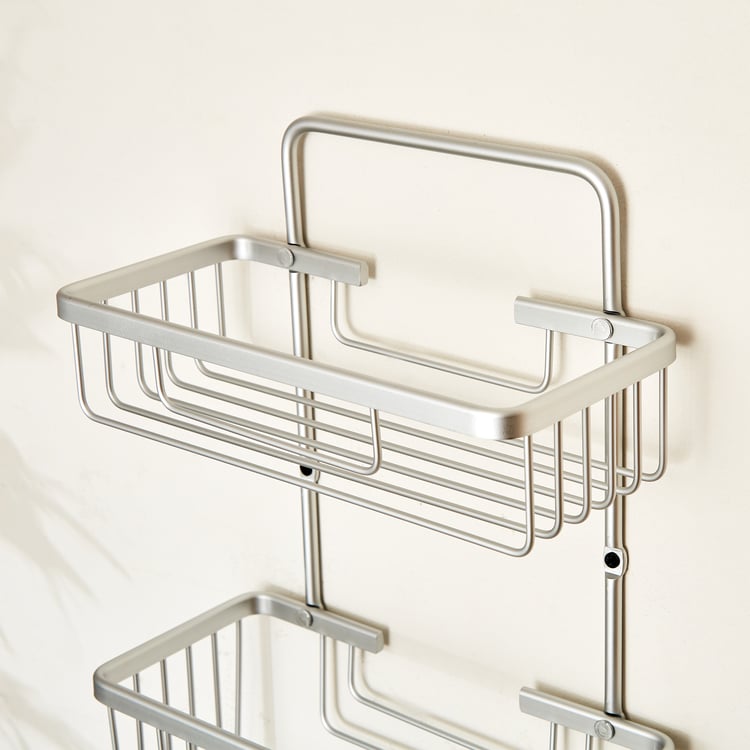 Orion Stem Metal 2-Tier Shower Caddy