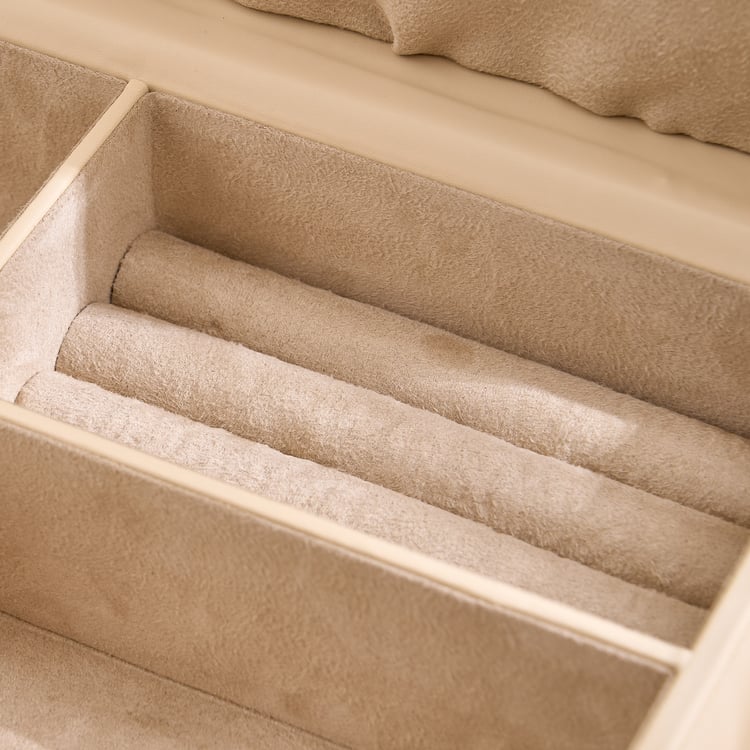 Orion Elegance Wooden 2-Tier Jewellery Box