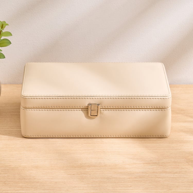 Orion Elegance Wooden 7-Compartment Jewellery Box