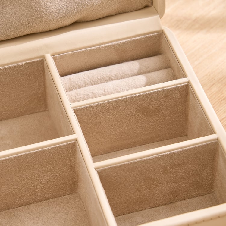 Orion Elegance Wooden 7-Compartment Jewellery Box