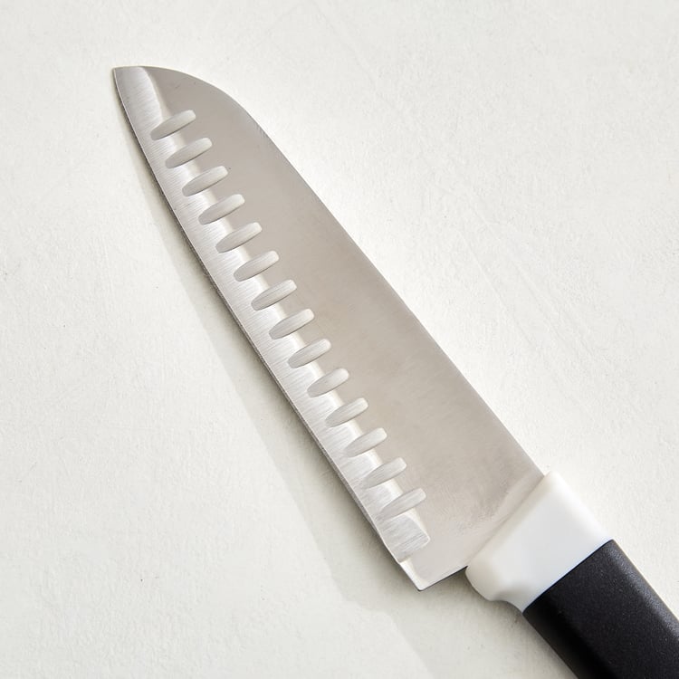 Slash Moritz Set of 5 Stainless Steel Knives with Scissor and Holder