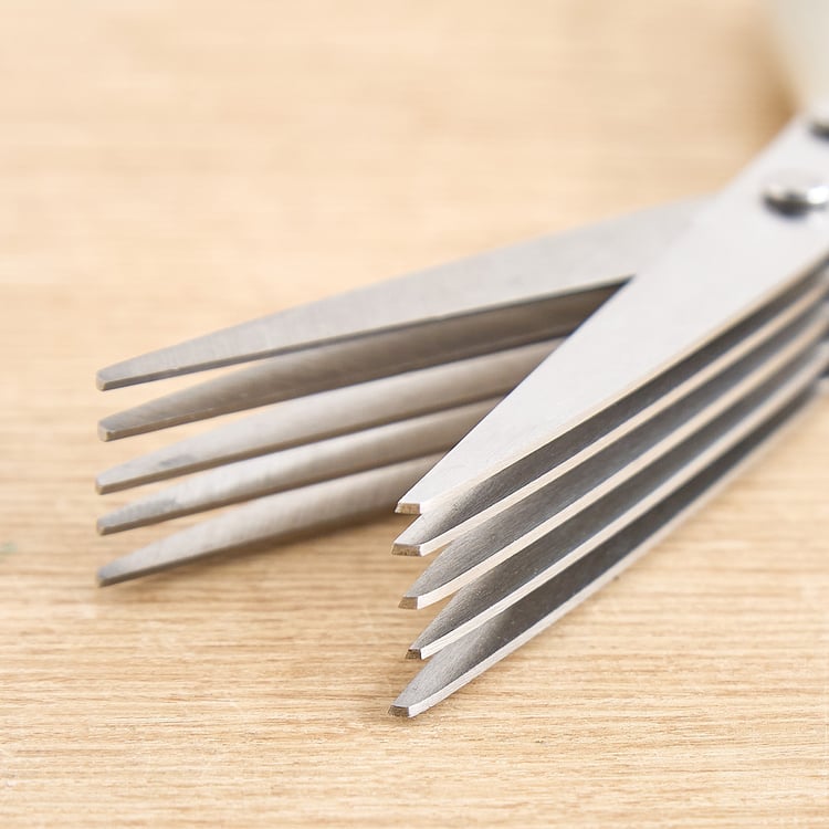 Rosemary Eva Steel Herb Scissor with Cleaner