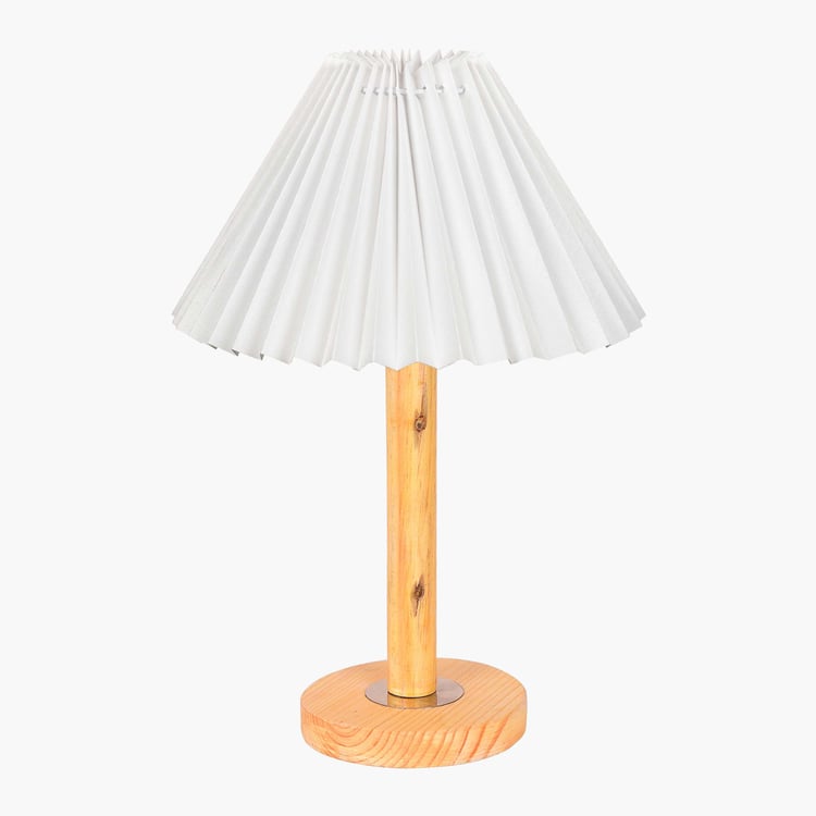 HOMESAKE Wooden Table Lamp