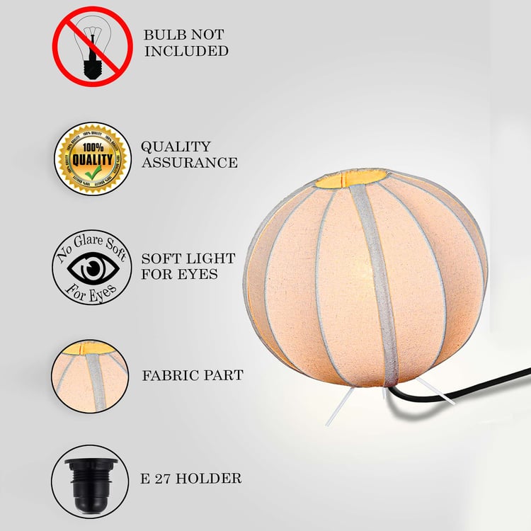 HOMESAKE Fabric Table Lamp