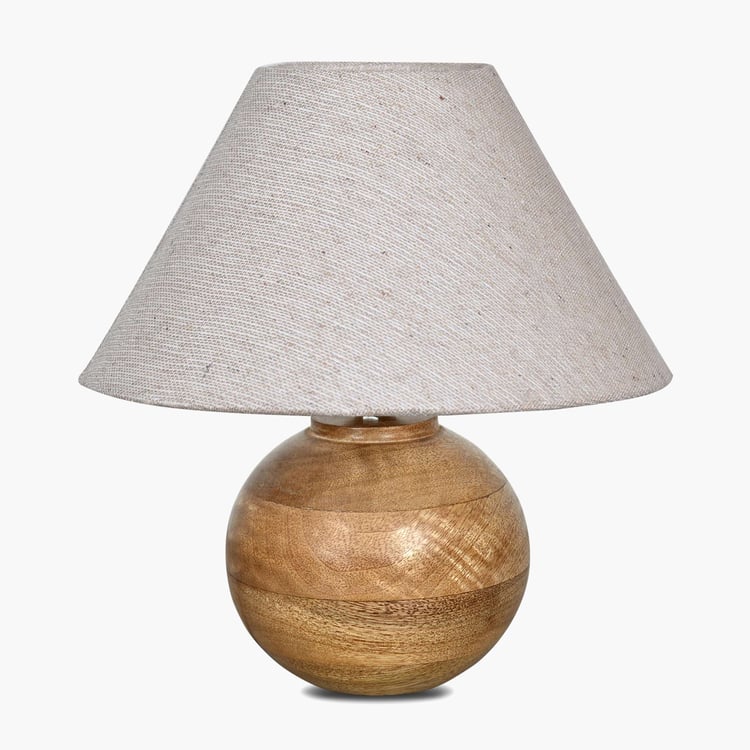 HOMESAKE Wooden Table Lamp