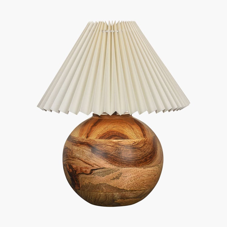 HOMESAKE Wooden Table Lamp