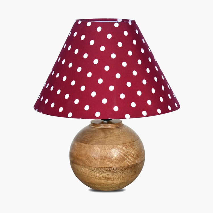 HOMESAKE Wooden Table Lamp