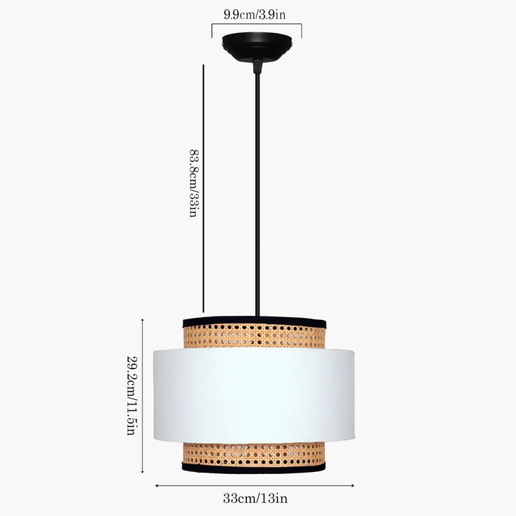 HOMESAKE Bamboo Hanging Lamp
