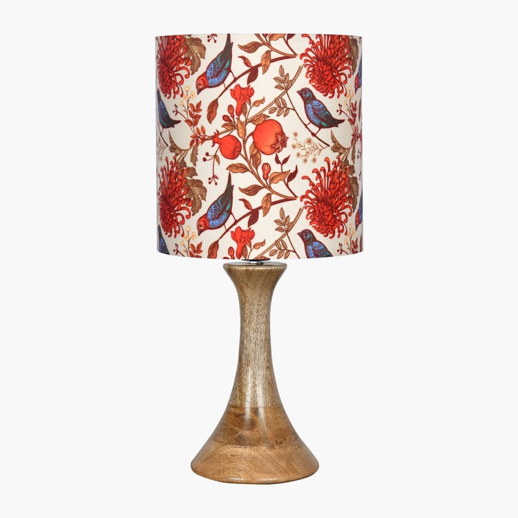 HOMESAKE Wooden Table Lamp