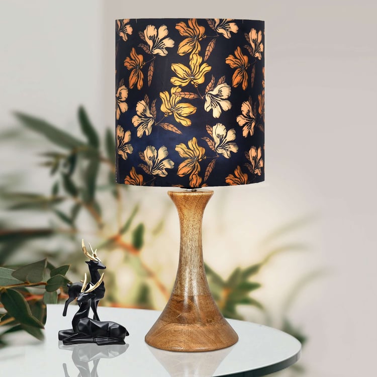 HOMESAKE Wooden Table Lamp