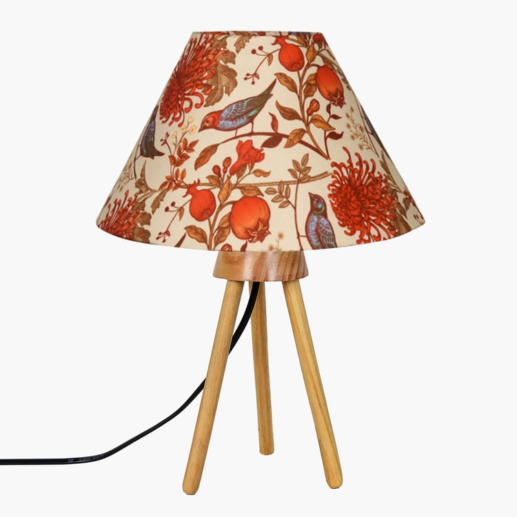 HOMESAKE Wooden Table Lamp