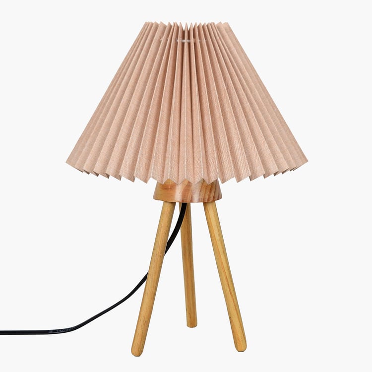 HOMESAKE Wooden Table Lamp
