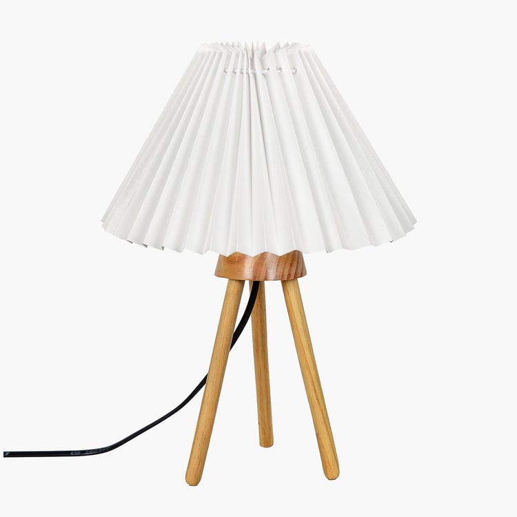 HOMESAKE Wooden Table Lamp