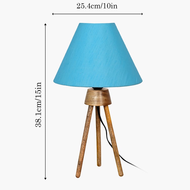 HOMESAKE Wooden Table Lamp