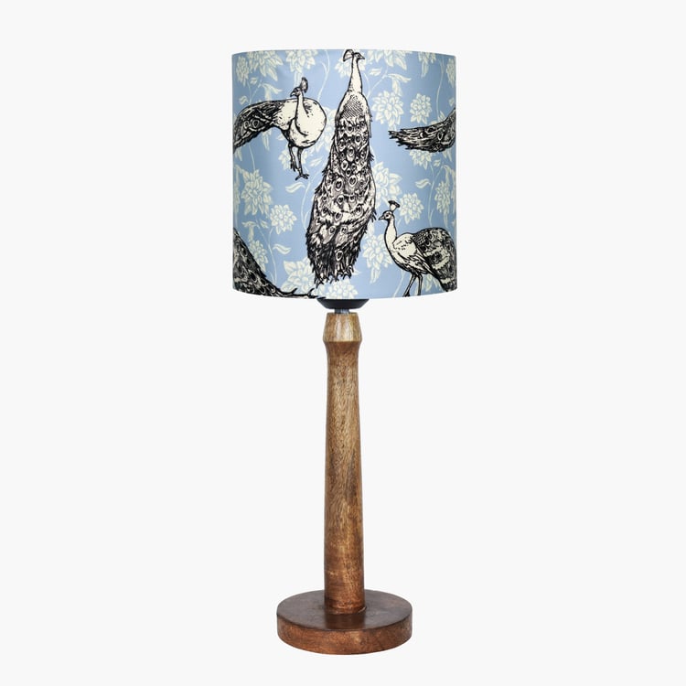 HOMESAKE Wooden Table Lamp