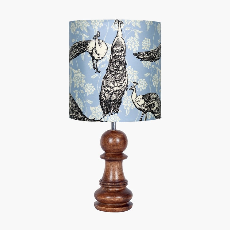 HOMESAKE Wooden Table Lamp