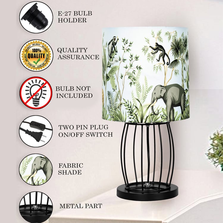 HOMESAKE Metal Table Lamp