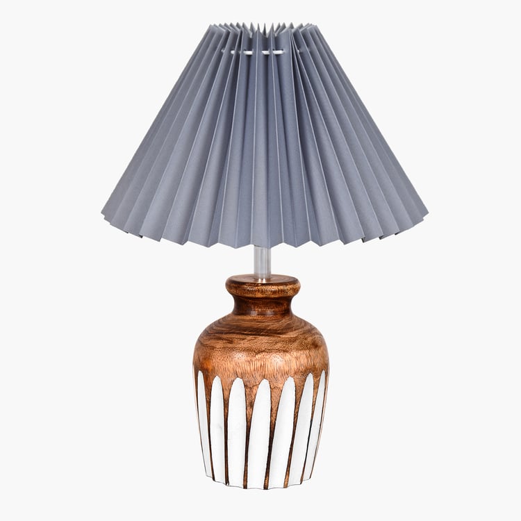 HOMESAKE Wooden Table Lamp