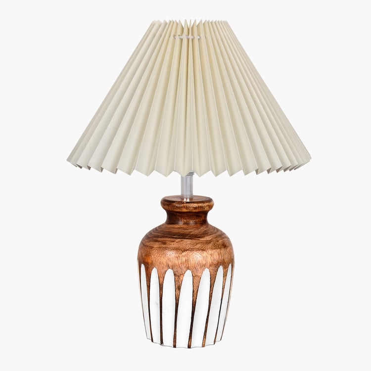 HOMESAKE Wooden Table Lamp