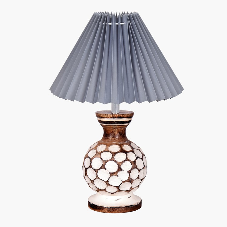 HOMESAKE Wooden Table Lamp