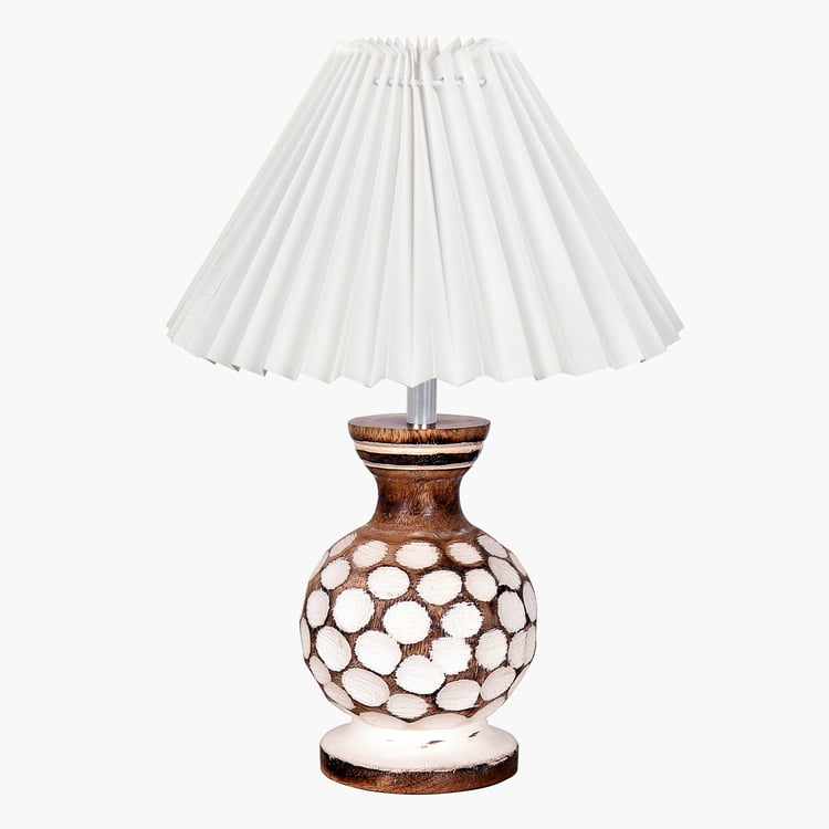 HOMESAKE Wooden Table Lamp