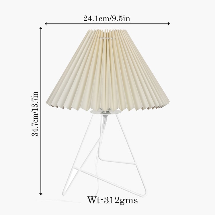 HOMESAKE Metal Table Lamp