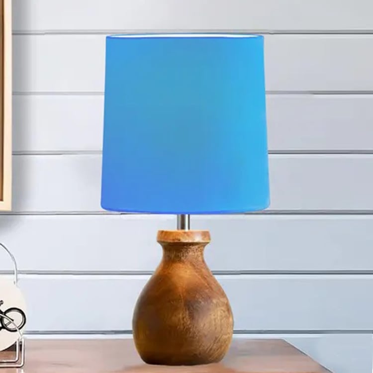 HOMESAKE Wooden Table Lamp