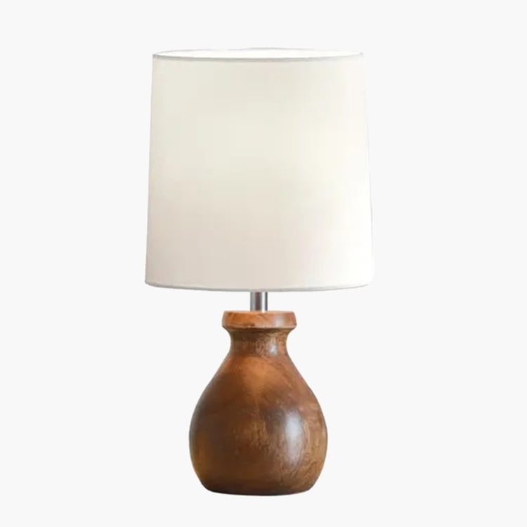 HOMESAKE Wooden Table Lamp