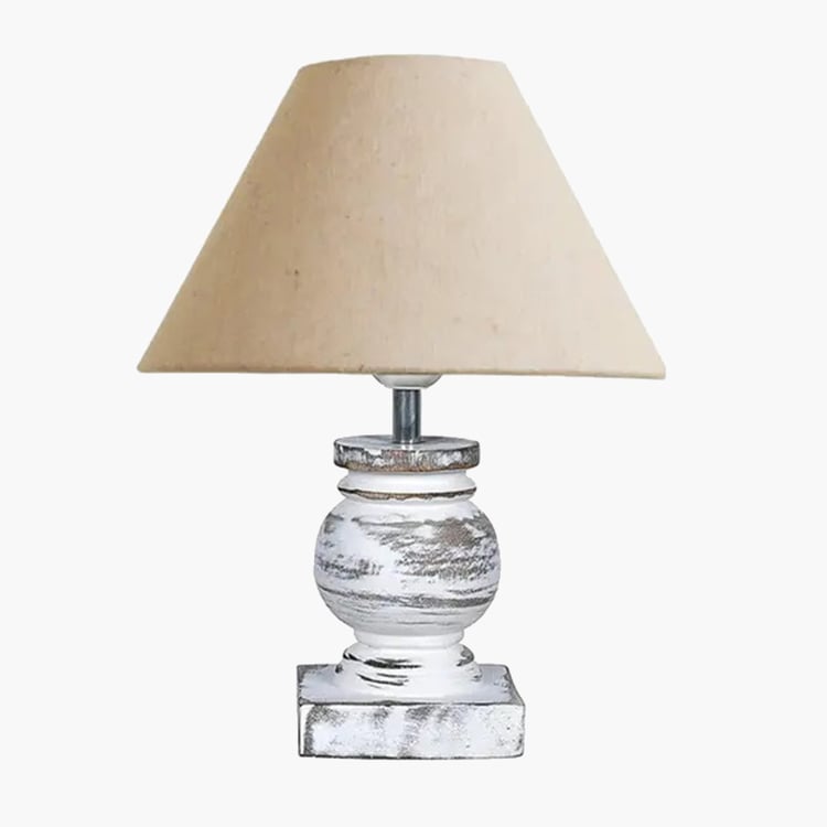HOMESAKE Wooden Table Lamp