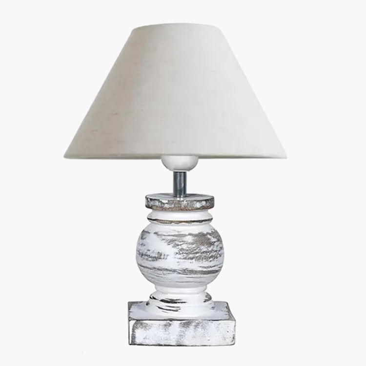 HOMESAKE Wooden Table Lamp