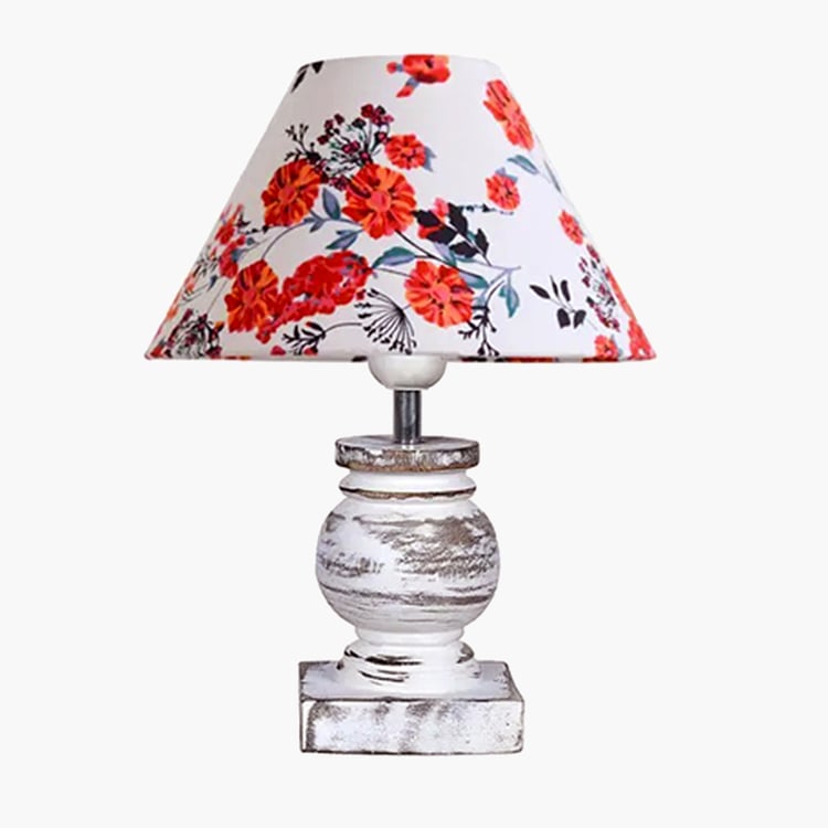HOMESAKE Wooden Table Lamp