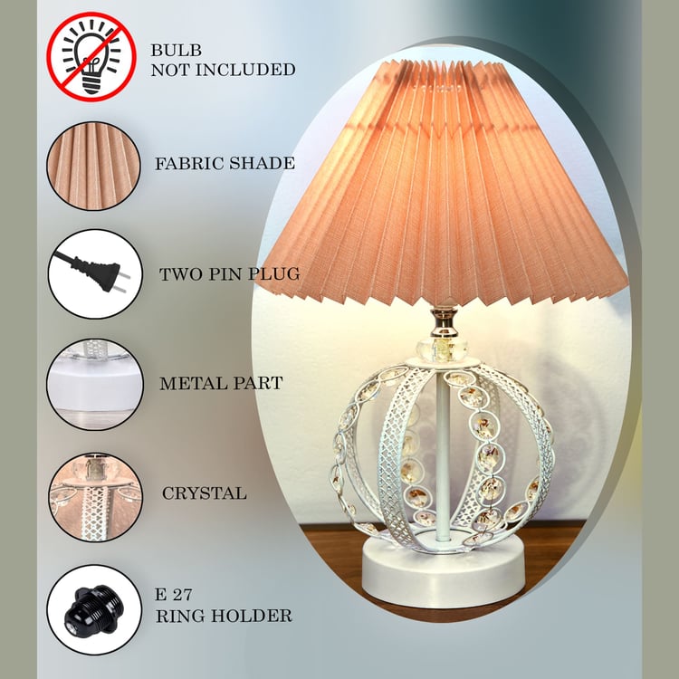 HOMESAKE Metal Table Lamp