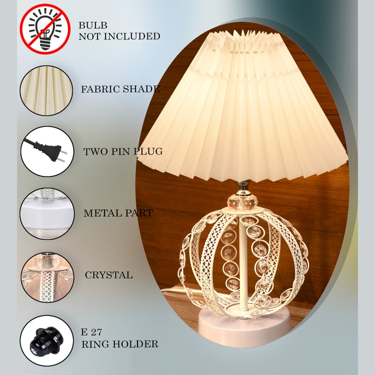 HOMESAKE Metal Table Lamp