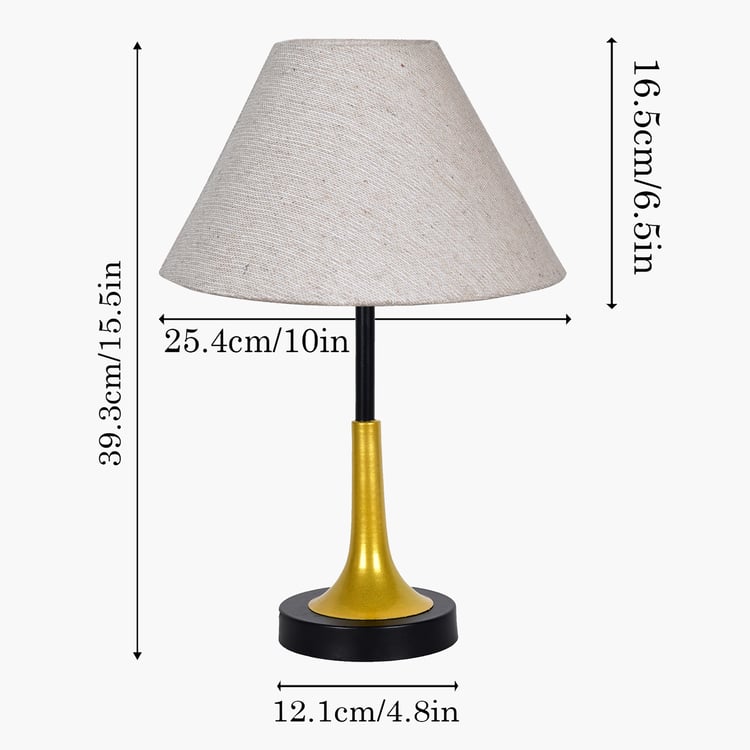 HOMESAKE Metal Table Lamp