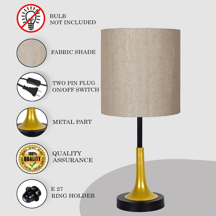 HOMESAKE Metal Table Lamp