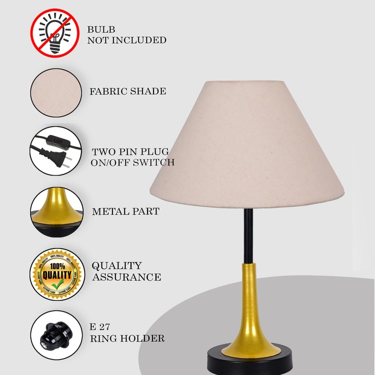 HOMESAKE Metal Table Lamp
