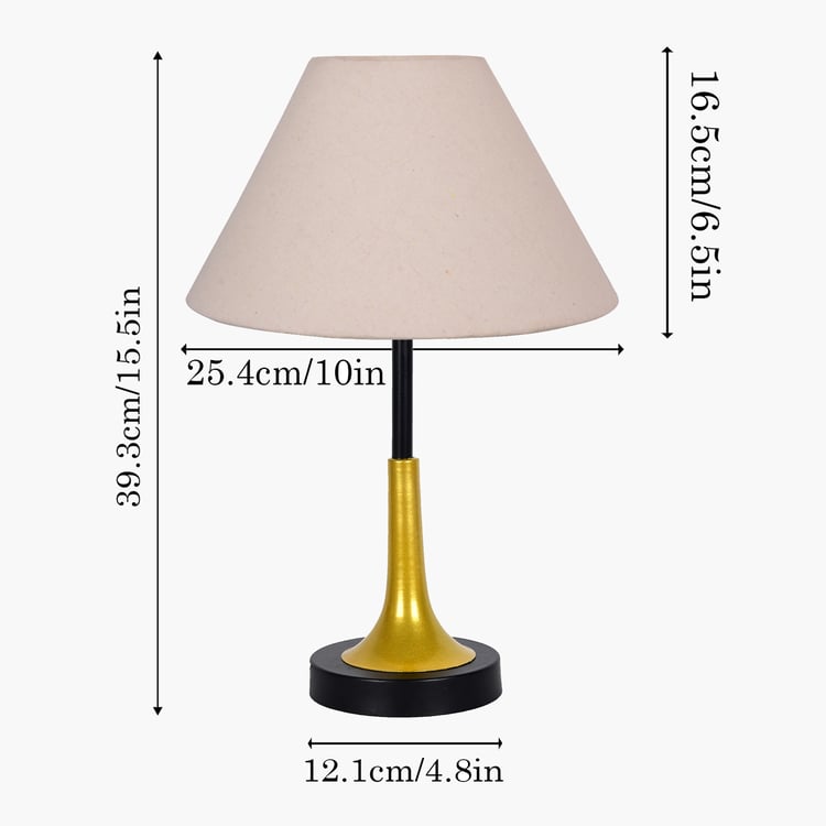 HOMESAKE Metal Table Lamp