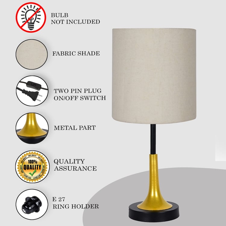 HOMESAKE Metal Table Lamp