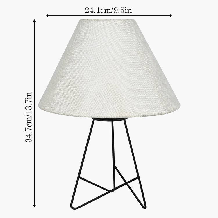 HOMESAKE Metal Table Lamp