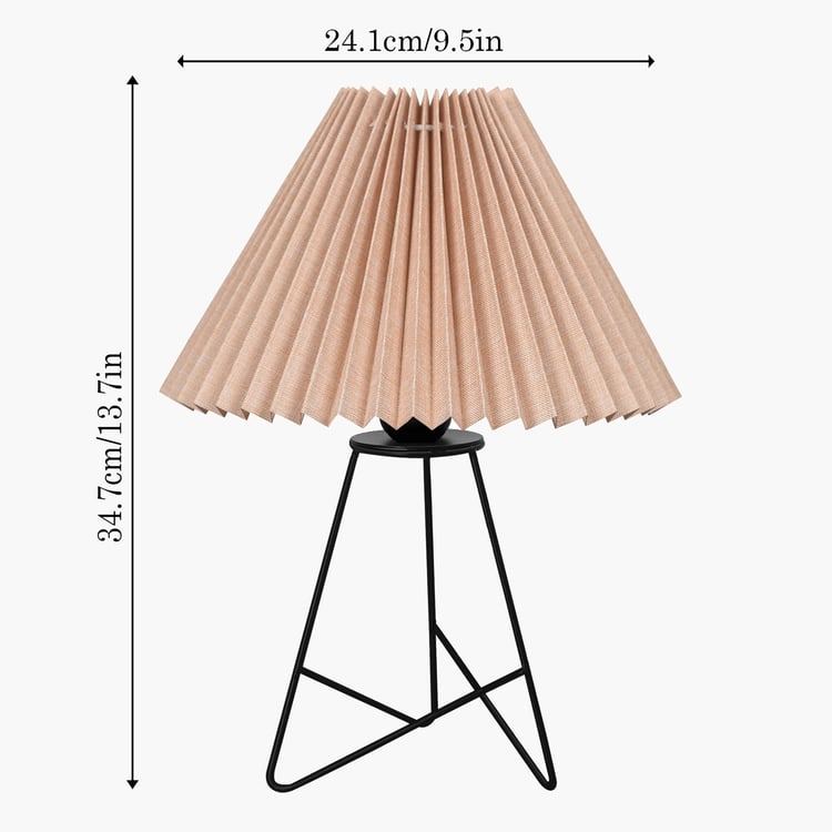 HOMESAKE Metal Table Lamp
