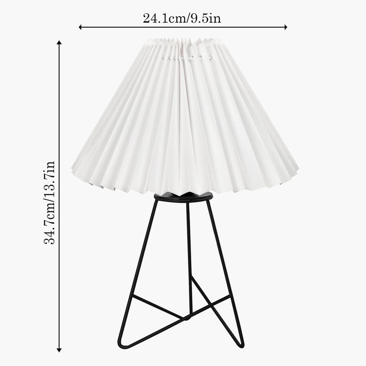 HOMESAKE Metal Table Lamp