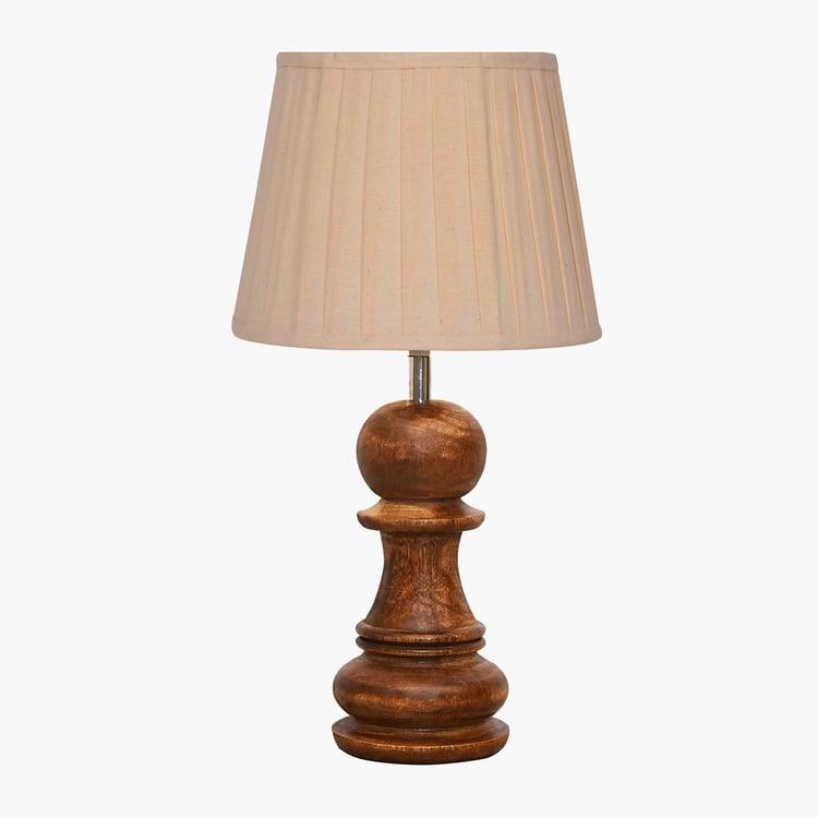 HOMESAKE Wooden Table Lamp