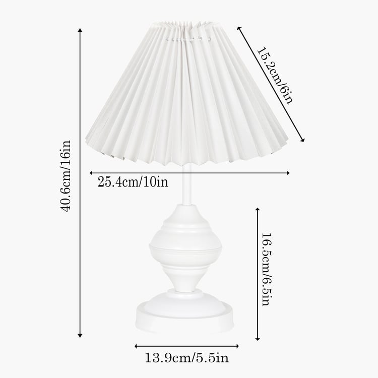 HOMESAKE Metal Table Lamp