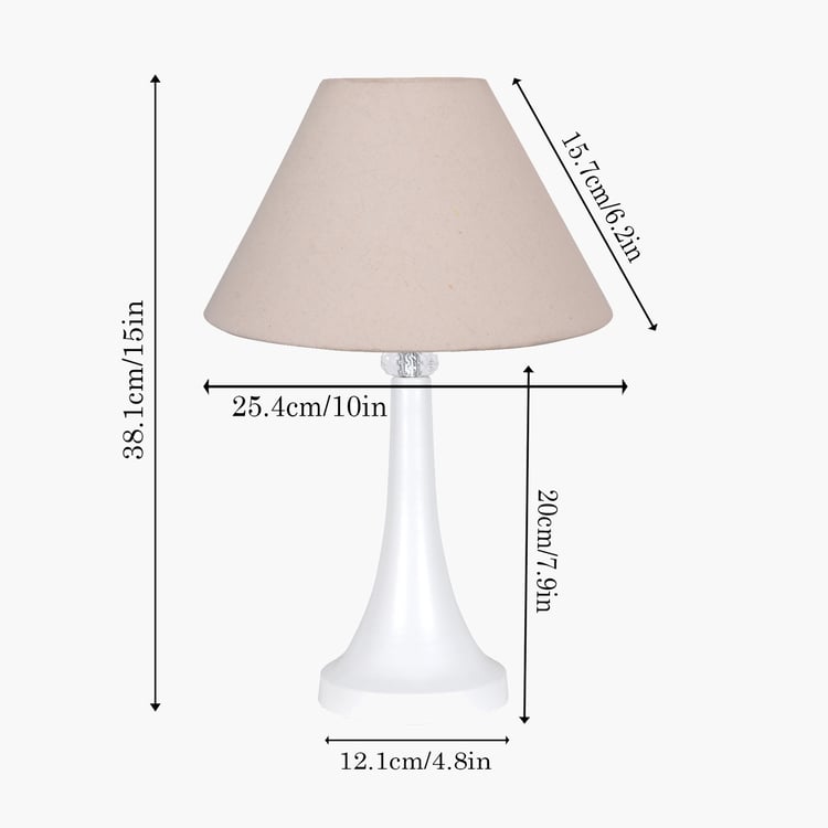 HOMESAKE Metal Table Lamp