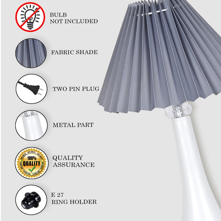 HOMESAKE Metal Table Lamp