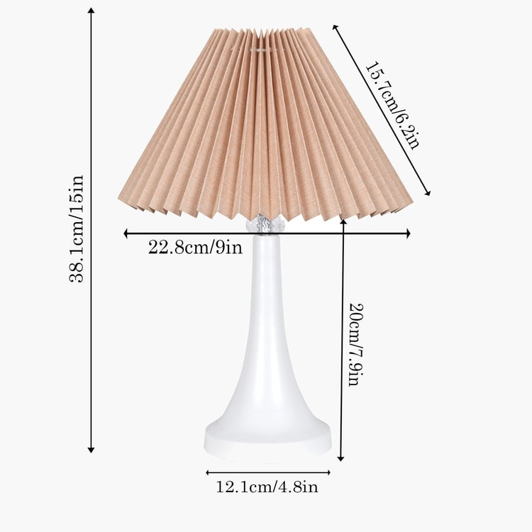 HOMESAKE Metal Table Lamp