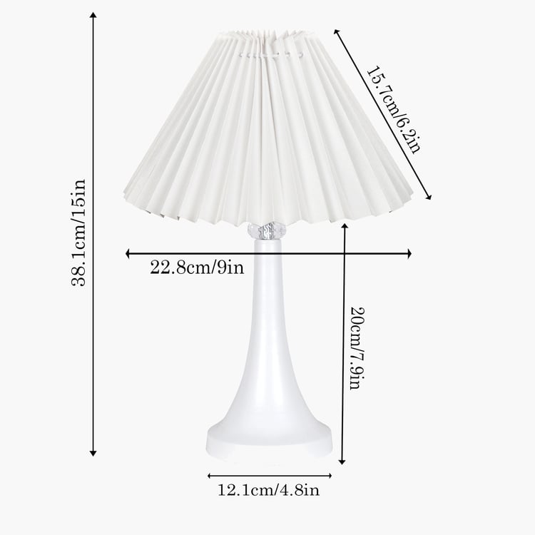 HOMESAKE Metal Table Lamp