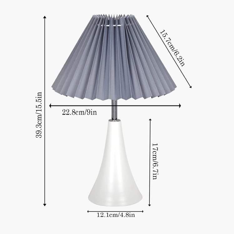 HOMESAKE Metal Table Lamp