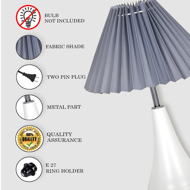 HOMESAKE Metal Table Lamp