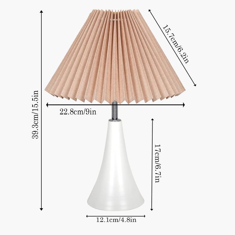 HOMESAKE Metal Table Lamp